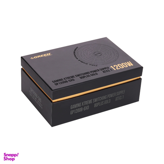 پاور 1200 وات کامپیوتر گرین مدل GP1200B-GXD
