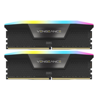 رم دسکتاپ DDR5 دو کاناله 7200 مگاهرتز CL34 کورسیر مدل VENGEANCE RGB ظرفیت 32 گیگابایت