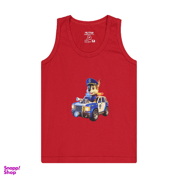 رکابی پسرانه اکتیو پرفورمنس کد 010 رنگ قرمز