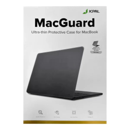 کاور لپ تاپ جی سی پال مدل MacGuard مناسب MacBook Air 13.6-inch