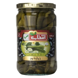 کنسرو خیار شور سوپر ویژه انتخاب وزن 670 گرم