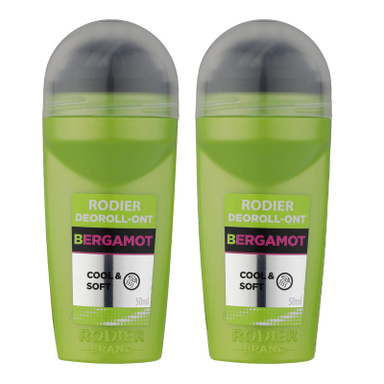 رول ضد تعریق رودیر مدل Bergamot Cool Soft حجم 50 میلی‌لیتر مجموعه 2 عددی