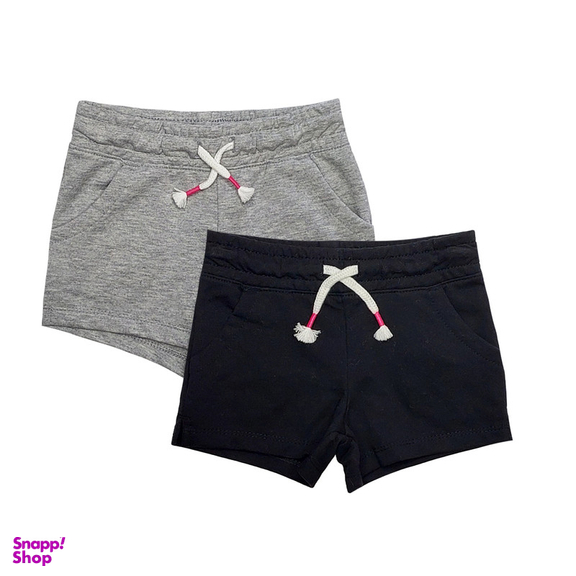 شلوارک راحتی دخترانه کت اند جک کد 6486 مجموعه 2 عددی