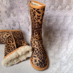 بوت زنانه مدل پلنگی