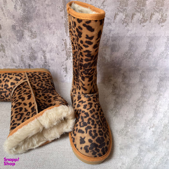 بوت زنانه مدل پلنگی