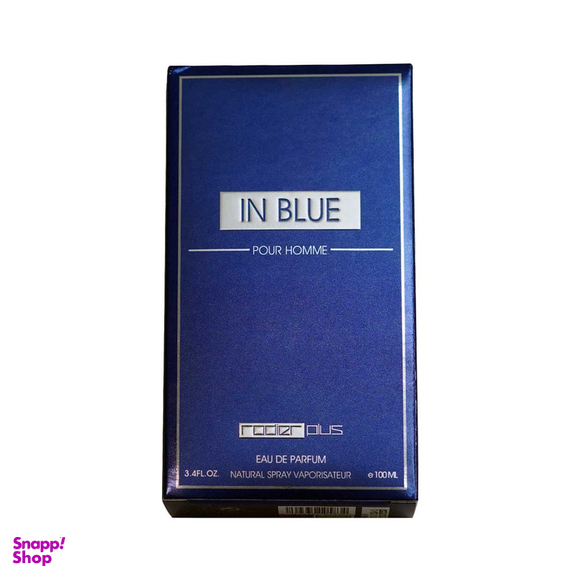 ادو پرفیوم مردانه رودیر پلاس مدل IN Blue حجم 100 میلی‌لیتر