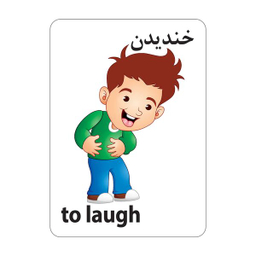 فلش کارت آشنایی با کارها و فعل ها انتشارات جواهری