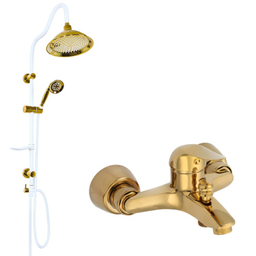 ست شیرآلات اندیکا مدل ماندانا کد SH23 به همراه علم دوش