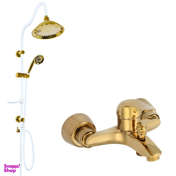 ست شیرآلات اندیکا مدل ماندانا کد SH23 به همراه علم دوش