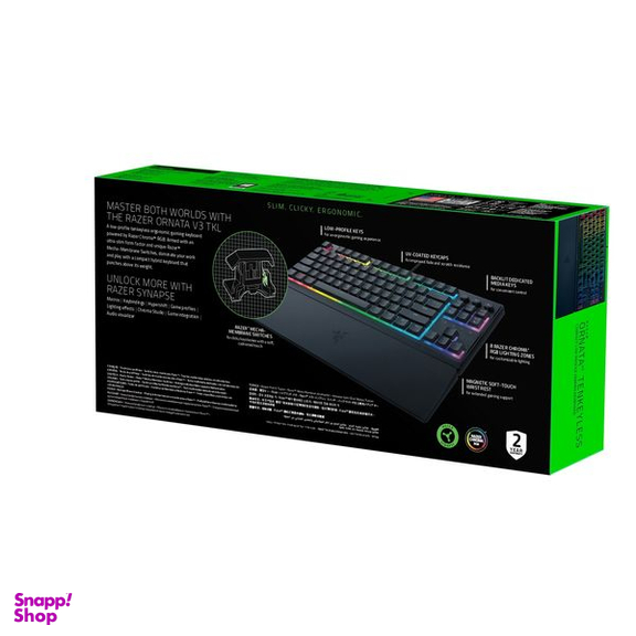 کیبورد  مخصوص بازی ریزر مدل ORNATA V3 TENKEYLESS