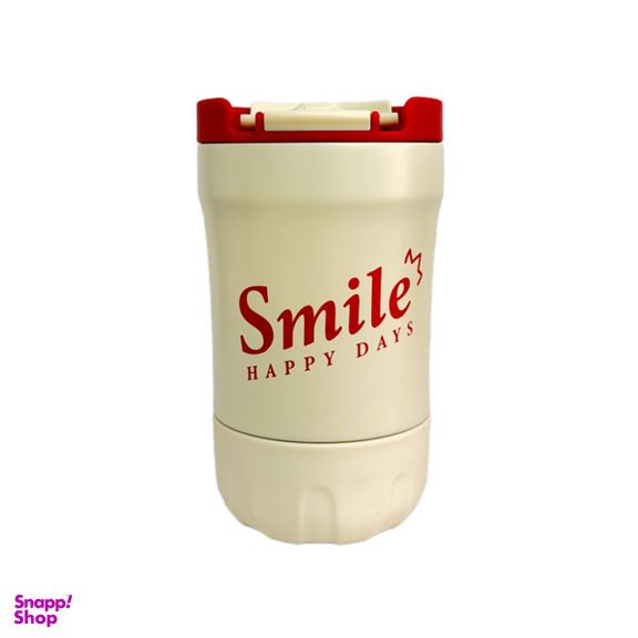 ماگ سفری مدل Smile کد 07 گنجایش 500 میلی لیتر