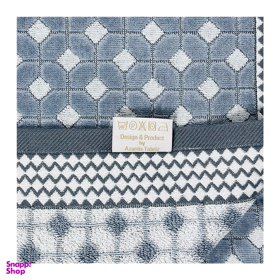 حوله حمام آذرریس طرح کایلا سایز 100×165 سانتی متر