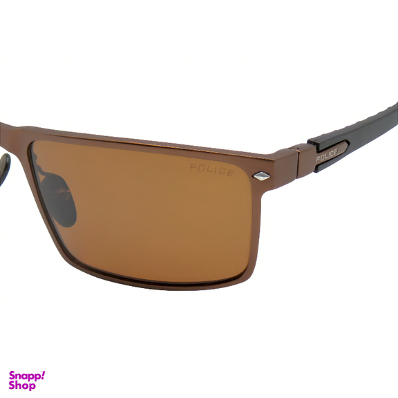 عینک آفتابی مردانه پلیس مدل ویفرر POLICE XD476 رنگ قهوه ای