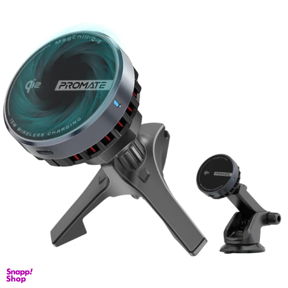 شارژر مغناطیسی و هولدر پرومیت مدل MAGCHILL-QI2