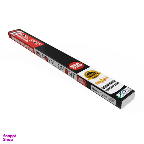 تیغه برف پاک‌کن رویال اسپرت مدل FLAT PRO مناسب برای جیلی EC7 بسته 2 عددی