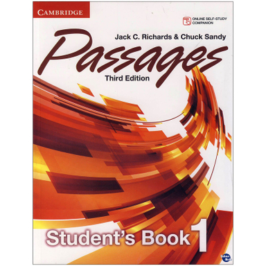 کتاب Passages 1 اثر Jack C. Richards and Chuck Sandy انتشارات زبان مهر به همراه سی دی