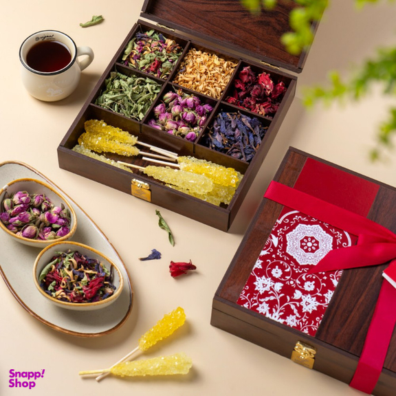 ست هدیه دمنوش ویستور مدل راسا کد 5014