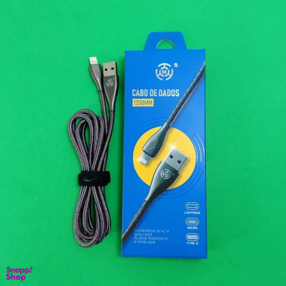 کابل تبدیل USB به Lightning مدل VOOC-1200 طول 1.2 متر