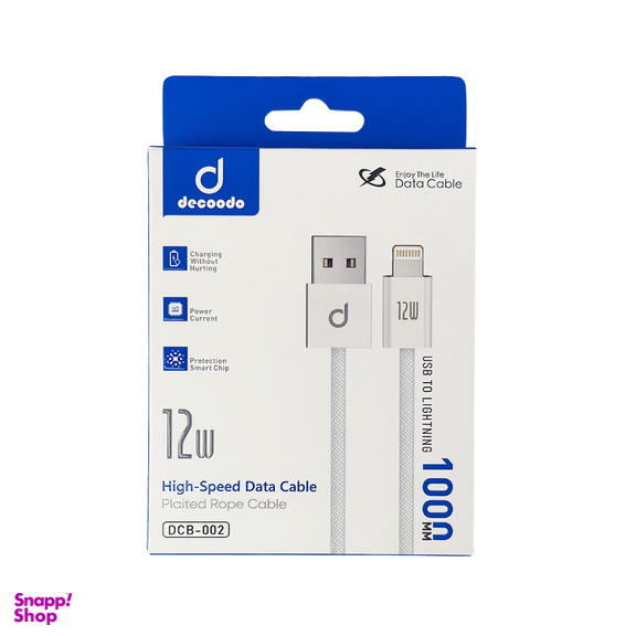 کابل شارژ USB به Lightning دکودو کد DCB-002 طول ۱ متر