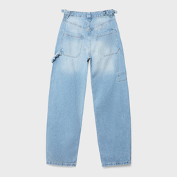 شلوار جین زنانه طرح استرادیواریوس مدل 470 رنگ آبی