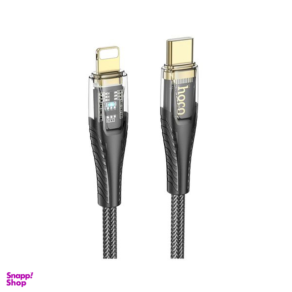 کابل تبدیل USB-C به لایتنینگ هوکو مدل U121 27W طول 1.2 متر