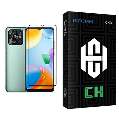 محافظ صفحه نمایش ریکام مدل CH Glass MIX001 مناسب برای گوشی موبایل شیائومی Redmi 10C