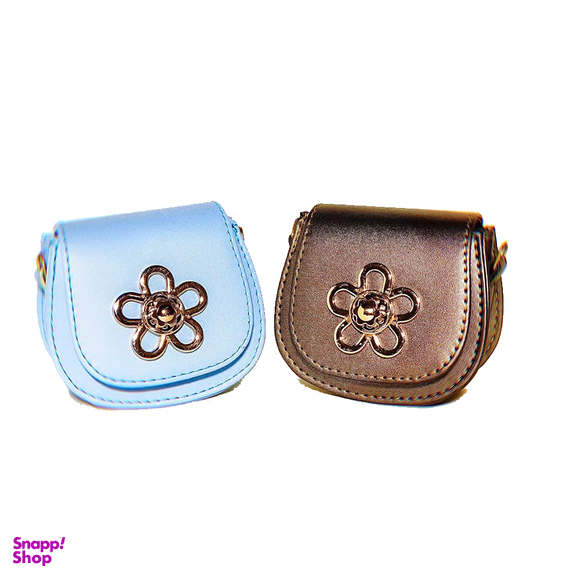 کیف زنانه مدل مینی کیف طرح گل کد 005