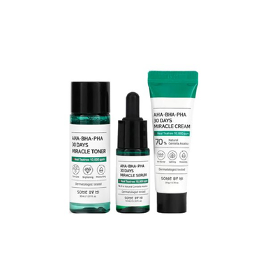 ست لایه بردار سام بای می مدل AHA BHA PHA 30 Days Miracle مجموعه 3 عددی