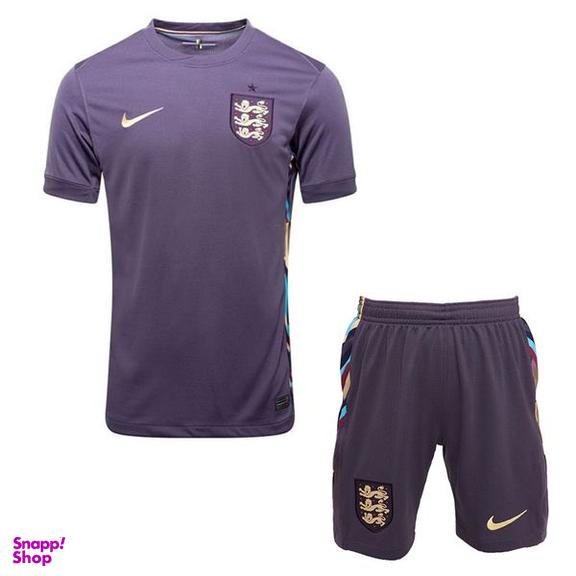 ست تیشرت و شلوارک ورزشی پسرانه مدل Away 2024