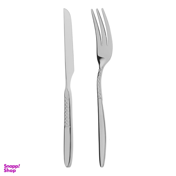 سرویس ۱۲ پارچه کارد و چنگال میوه خوری یونیک مدل 5730