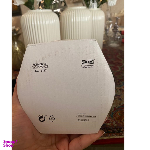 گلدان دکوری ایکیا مدل IKEA-6017 بسته 3 عددی