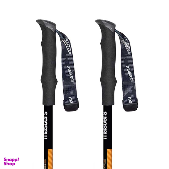 عصای کوهنوردی مسترز مدل Sherpa Antishock CSS مجموعه 2 عددی