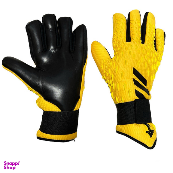 دستکش دروازه بانی مدل پریدیتور 3 خط ژله ای ساقدار سایز 10