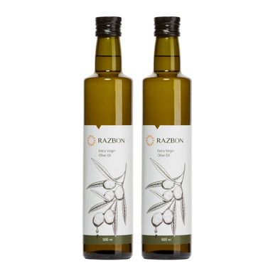 روغن زیتون فرابکر رزبن وزن 500 میلی لیتر بسته 2 عددی