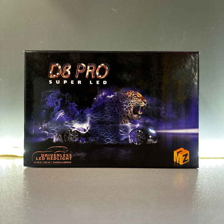 هدلایت MZM کد D8PRO-H7-HLB بسته 2 عددی