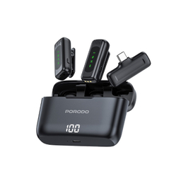 میکروفون بی سیم یقه ای پرودو کد LAVALIER PD-LDMCLA-BK