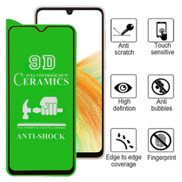محافظ صفحه نمایش سرامیکی اپیکوی مدل Ceramic unbreakable مناسب برای گوشی موبایل سامسونگ Galaxy A33 /A32 4G/A31/A30S/A22 4G/A30/A50/A50s/A40s/A20/M32 4G/M30S/M30s/F41/F22