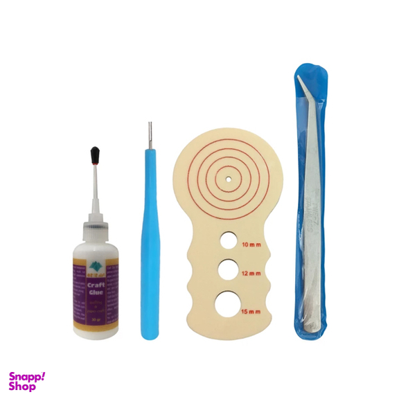 ابزار ملیله کاغذی اوریران کد QT04-1 مجموعه 4 عددی