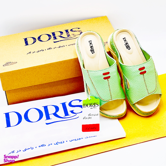 صندل زنانه دوریس مدل شهرزاد کد 04 رنگ سبز