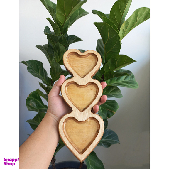 اردو خوری طرح سه خانه مدل قلبی کد 026