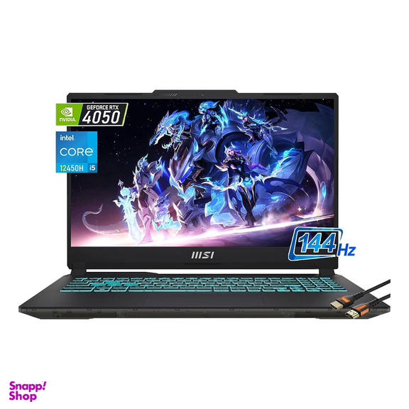لپ تاپ 15.6 اینچی ام اس آی مدل Cyborg 15 A12VE