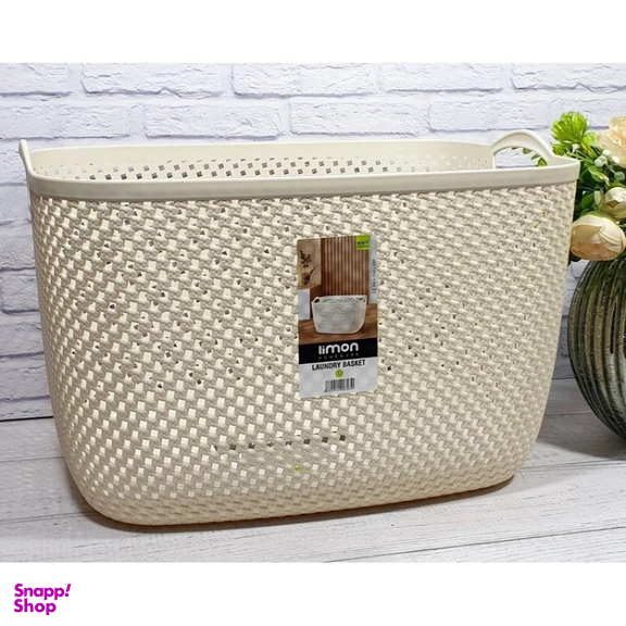 سبد رخت چرک طرح بافت لیمون کد 2177