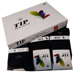 جوراب ساق بلند مردانه تابش ایران پود مدل سوپرپنبه کد SP.01 مجموعه 6 عددی