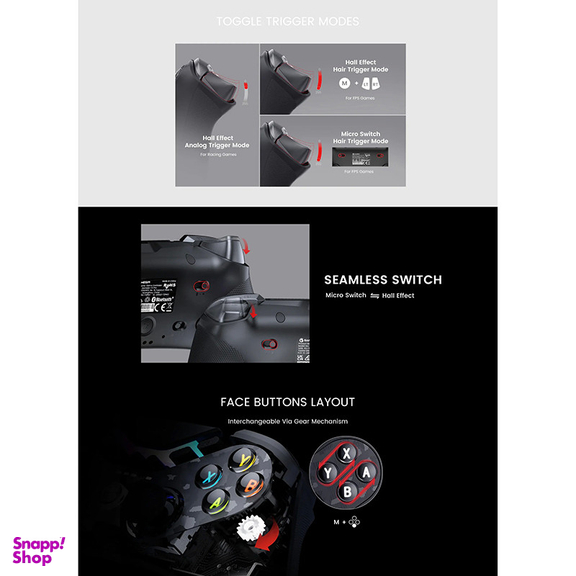 دسته بازی گیمسر مدل Tarantula Pro T3 Pro