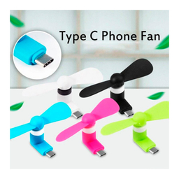 پنکه همراه مدل Type-c بسته 5 عددی