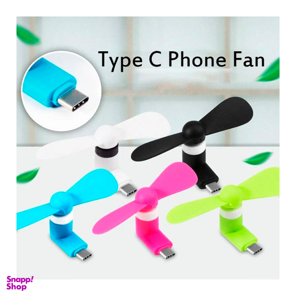 پنکه همراه مدل Type-c بسته 5 عددی