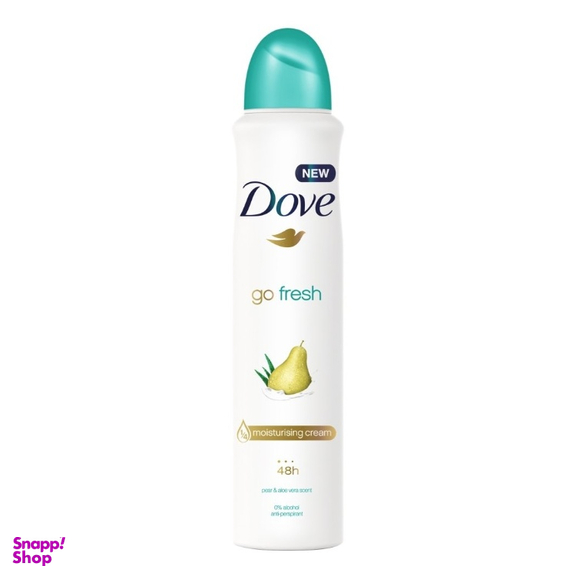 اسپری زنانه داو مدل GO FRESH New حجم 250 میلی لیتر