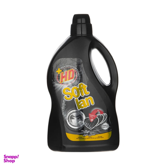 مایع لباسشویی HD سافتلن مخصوص لباس تیره مدل Black General حجم 3 لیتر