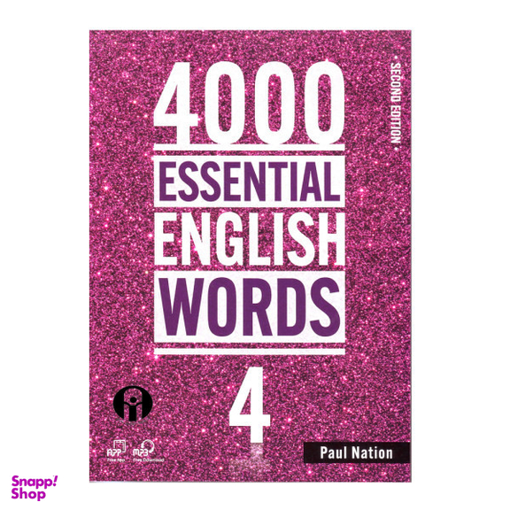 کتاب 4000 Essential English Words اثر Paul Nation انتشارات زبان مهر جلد 4