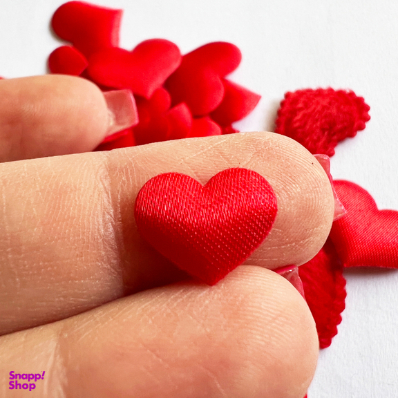 قلب تزئینی طرح میکس مجموعه 50 عددی